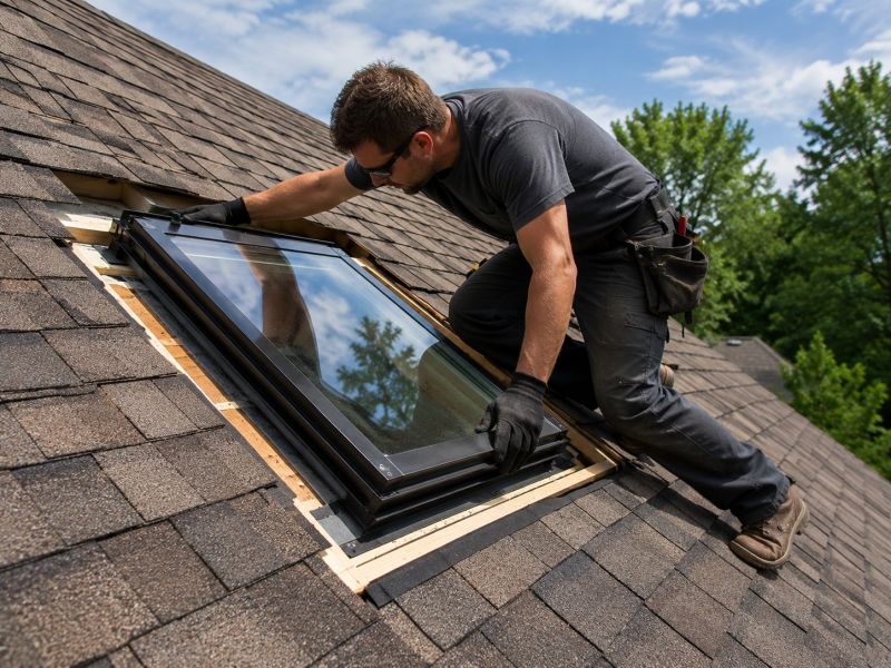 Glass Skylight Replacement in Kent, WA