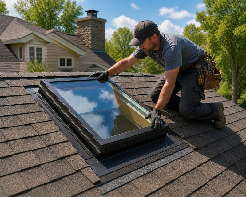 Glass Skylight Replacement in Puyallup, WA