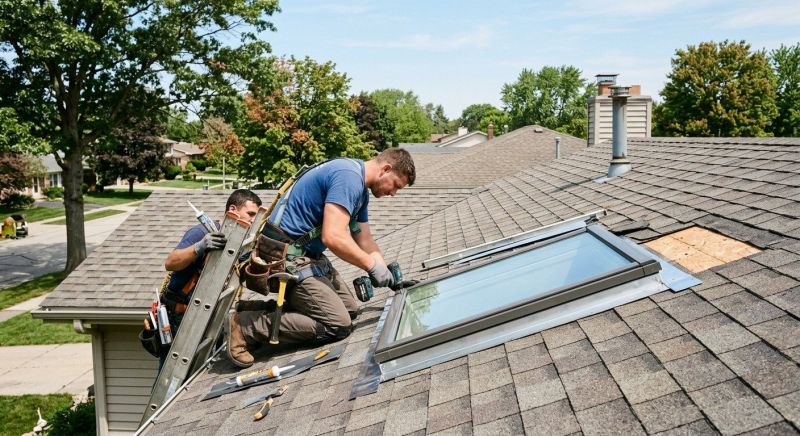 Roof Skylight Installation in Bellevue, WA