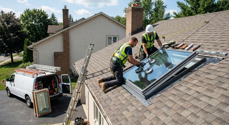 Roof Skylight Installation in Renton, WA