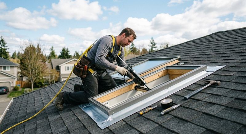 Skylight Glass Repair in Redmond, WA